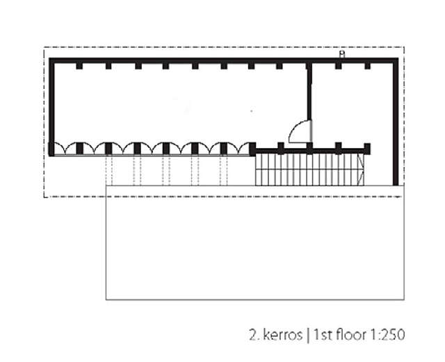 1st floor's floor plan