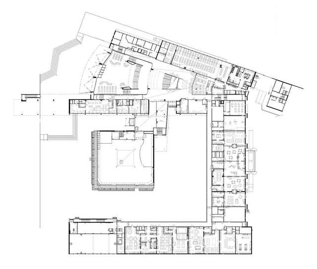 Floor plan of the ground floor
