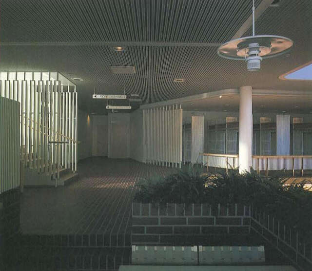 Entrance hall of Kuusankoski hall