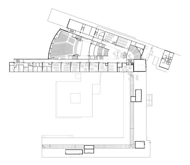 Floor plan of the 1st floor