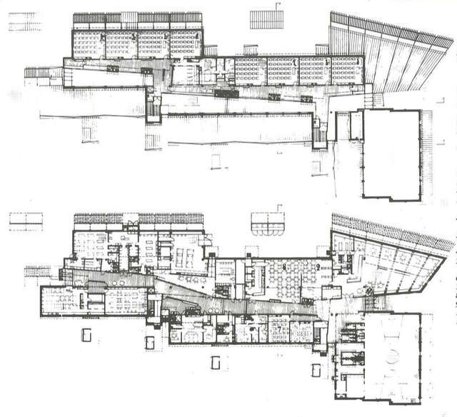 Floor plans of Puustelli Multipurpose Centre