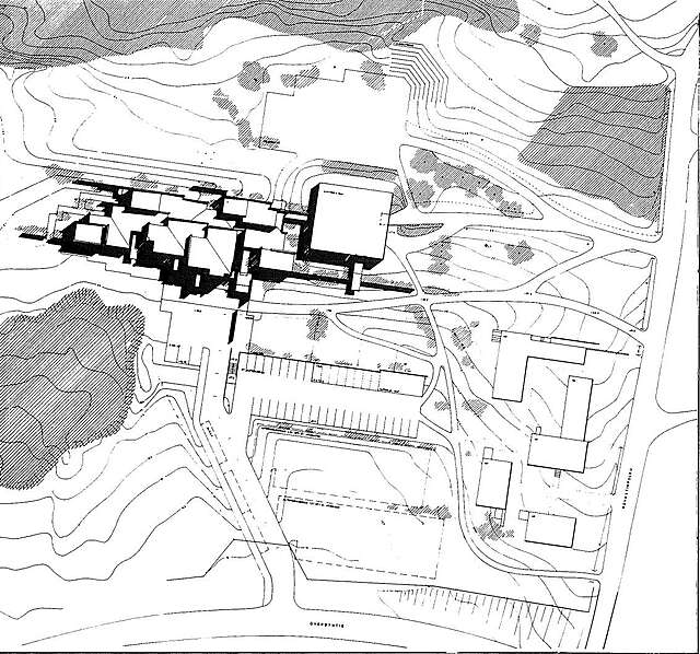 Site plan of Kirkkonummi Parish Centre