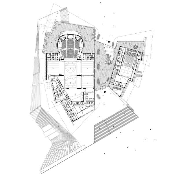 Site and floor plan