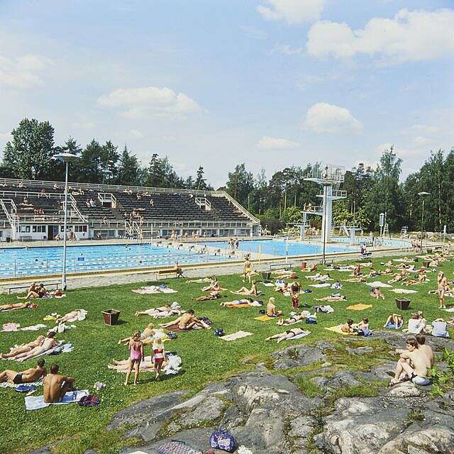 View of the stadium from the southwest