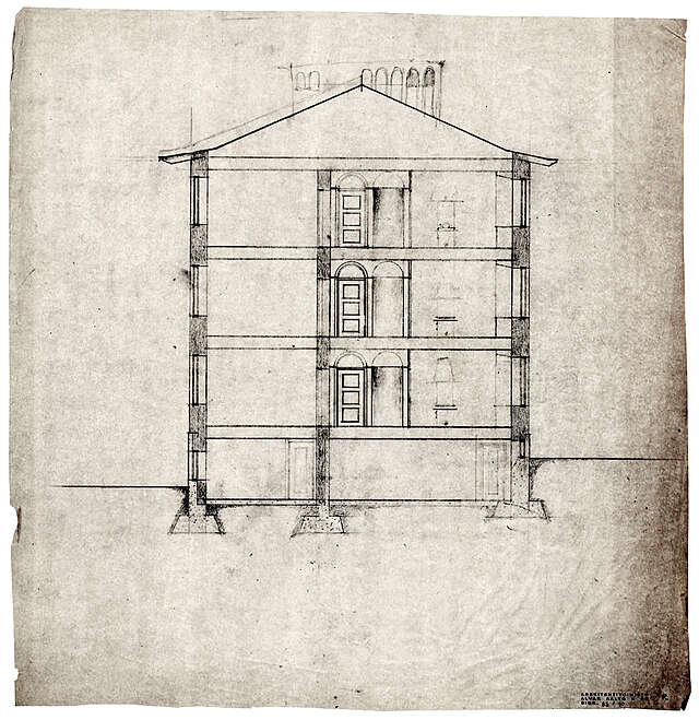 Aira Apartment House in Jyväskylä by Alvar Aalto 1924-1926