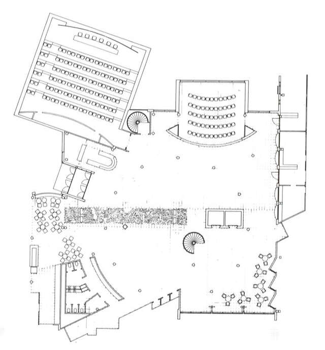 Main lobby and auditoriums