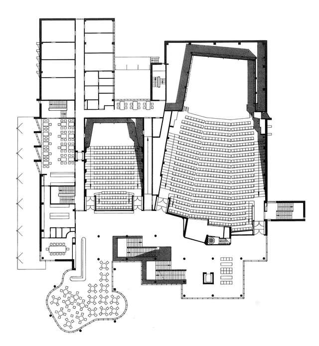 Floor plan of the 1st floor