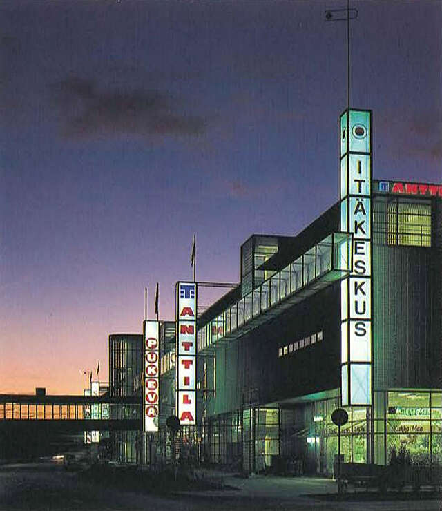 View from Itäväylä