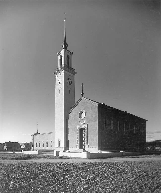 View from the southeast