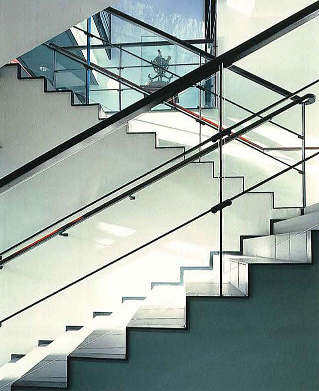 Stairway of Finnish Geospatial Research Institute