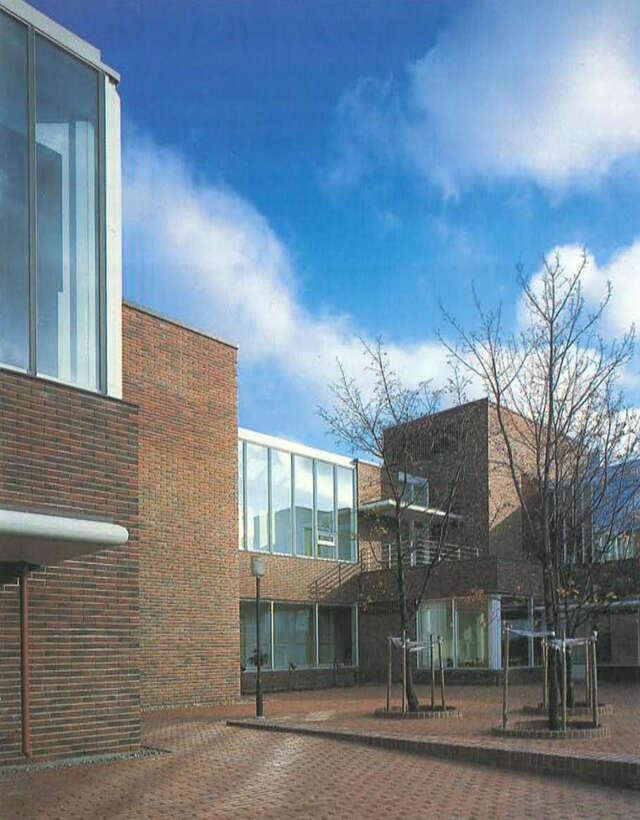 South elevation of Kuusankoski Hall in Kouvola