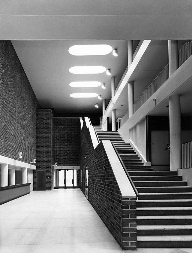 University of Jyväskylä, Main Building, by Alvar Aalto 1951-