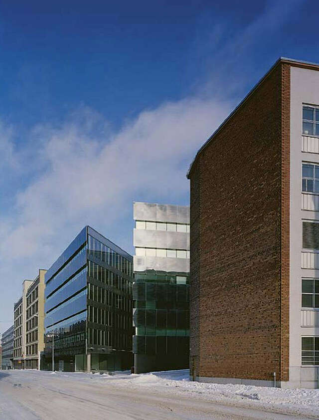 Street view of the office building