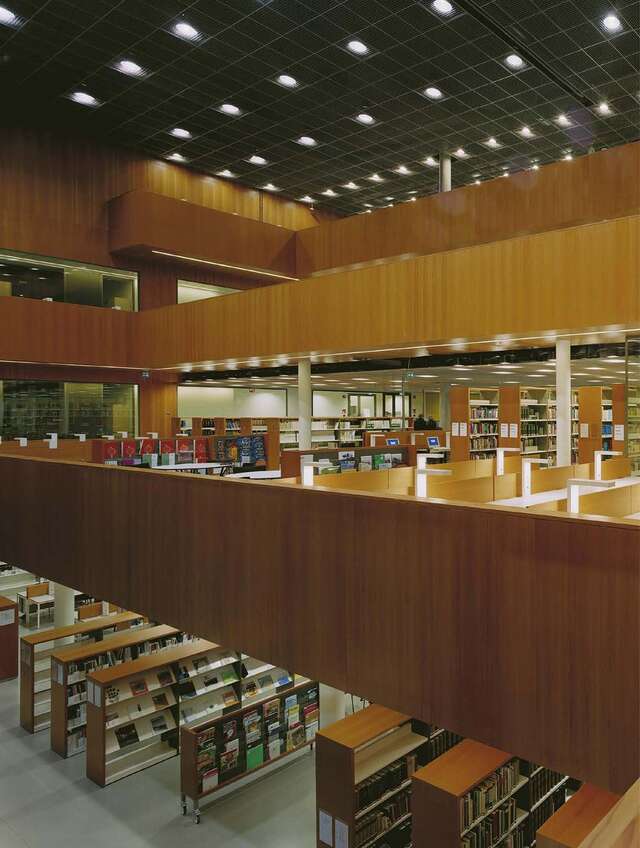 View from the reading balcony