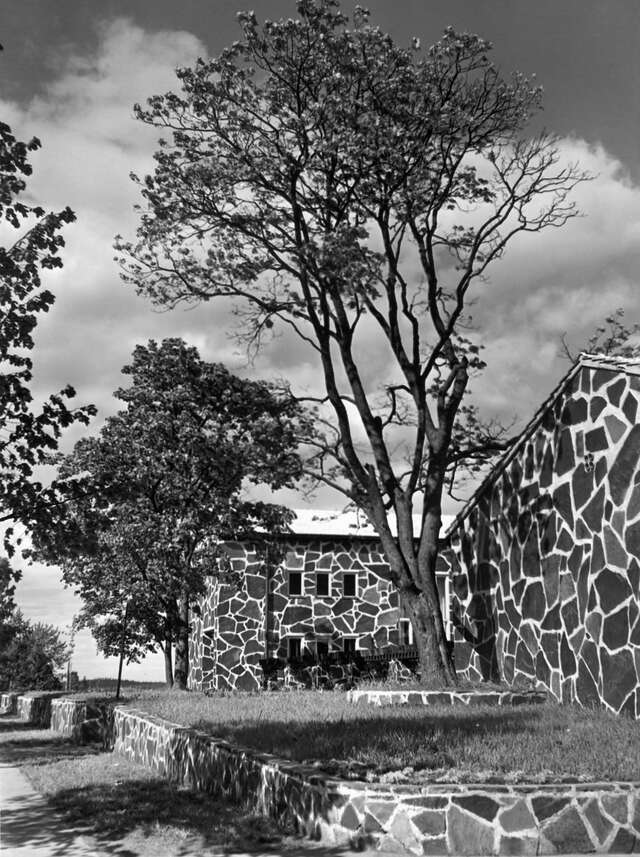 Detail of the façade