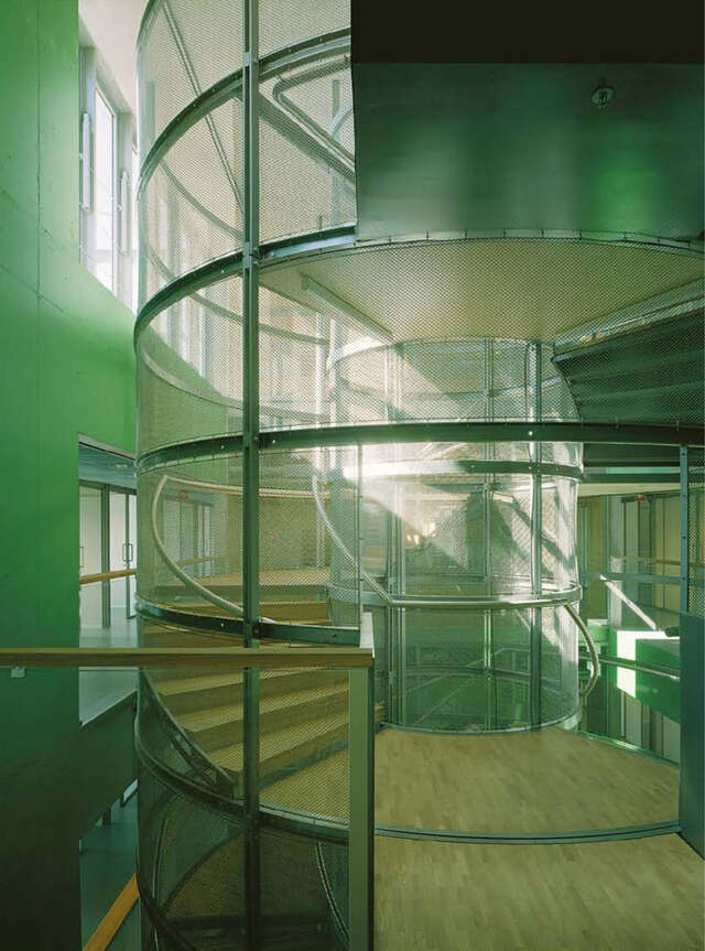 Main stairs of STAKES premises