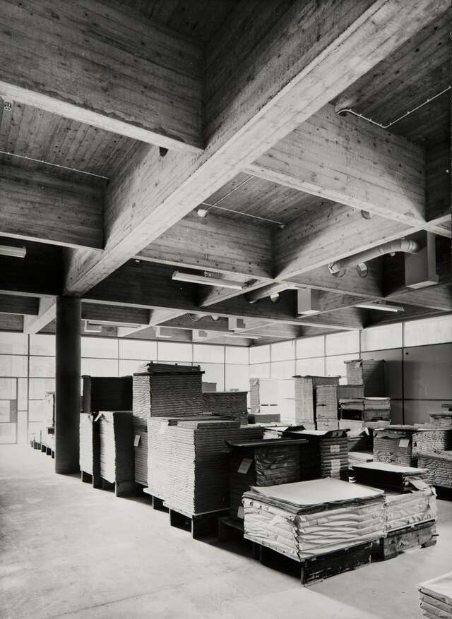 Interior of a printing house