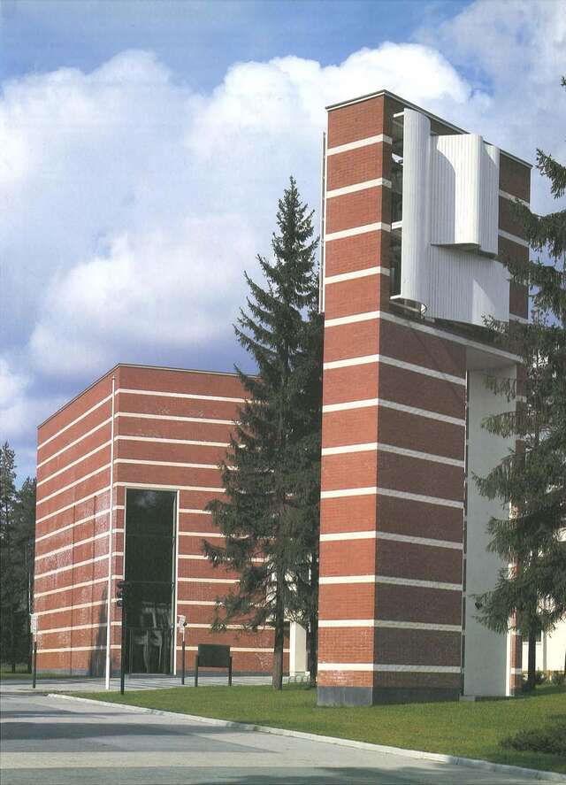 Forecourt and belltower