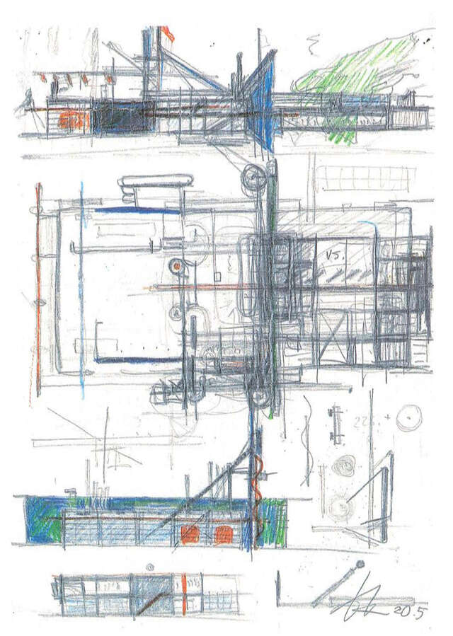 Kristian Gullichsen's sketches