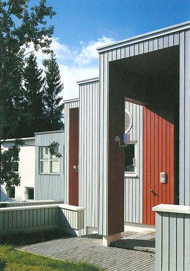 Detail of the elevation