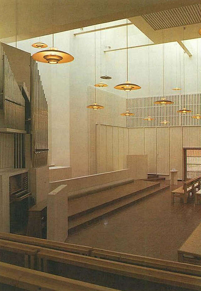 Assembly hall of St Thomas Church in Oulu