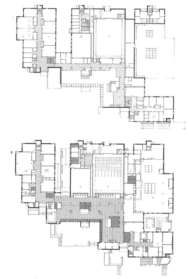 Floor plans of the ground floor and 1st floor.