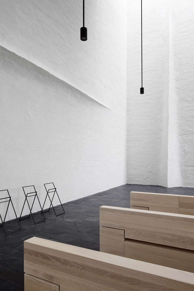 Interior of a funerary chapel