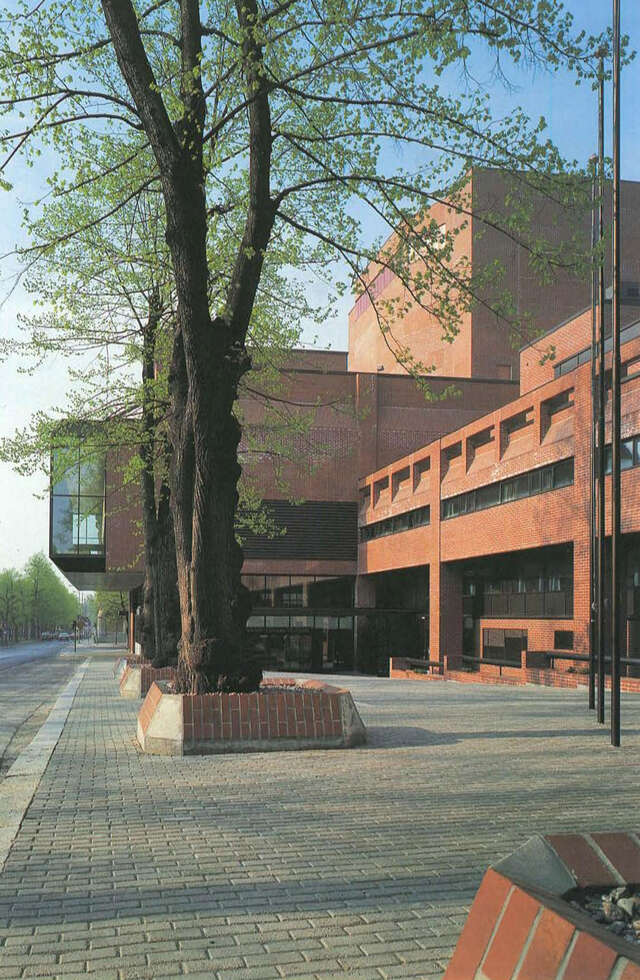 Main elevation of Tampere Worker's Theatre