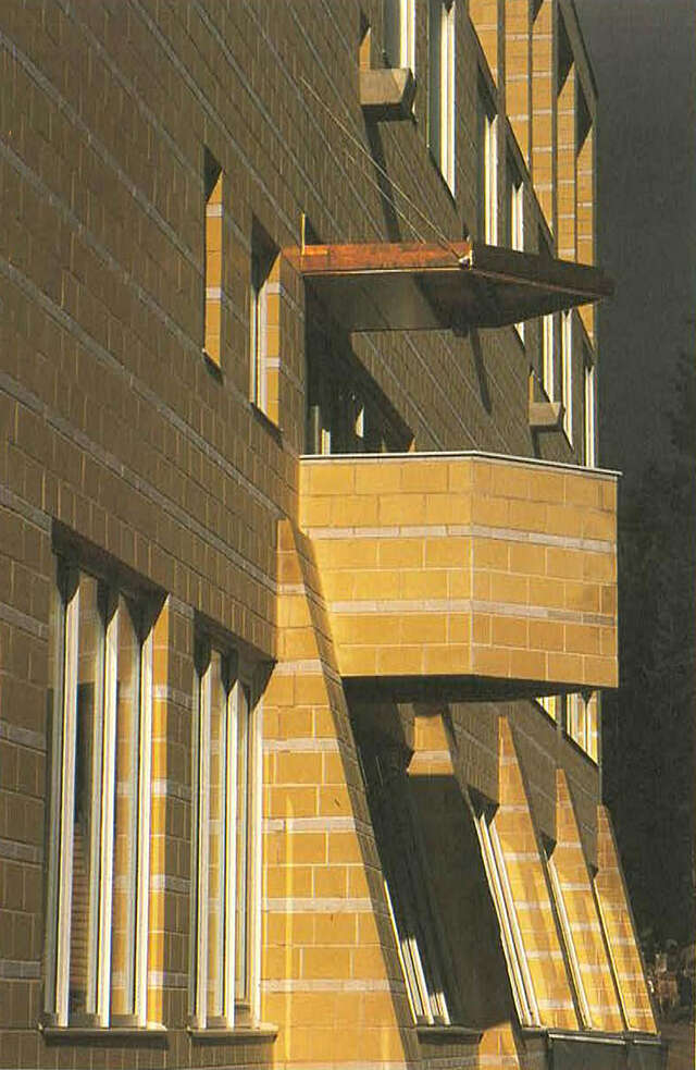 Detail of the façade