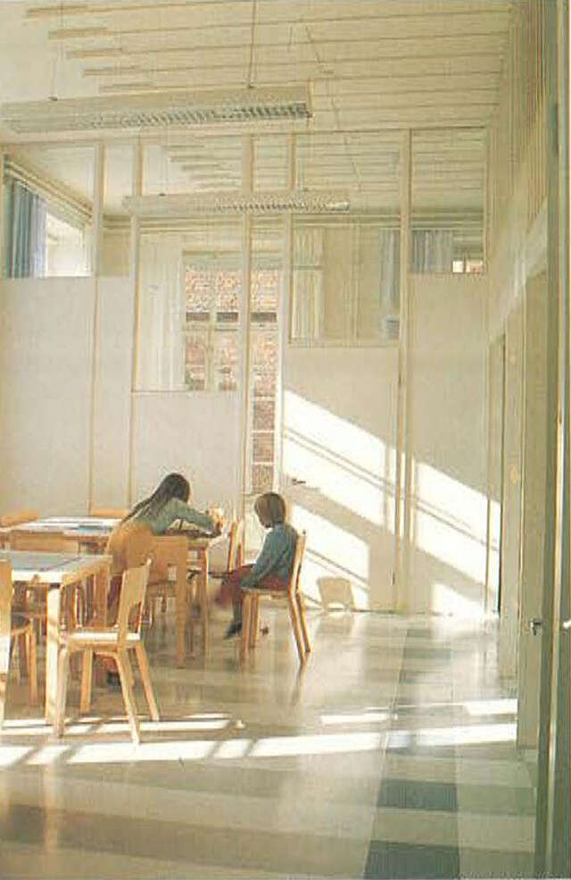 Interiors of the daycare centre