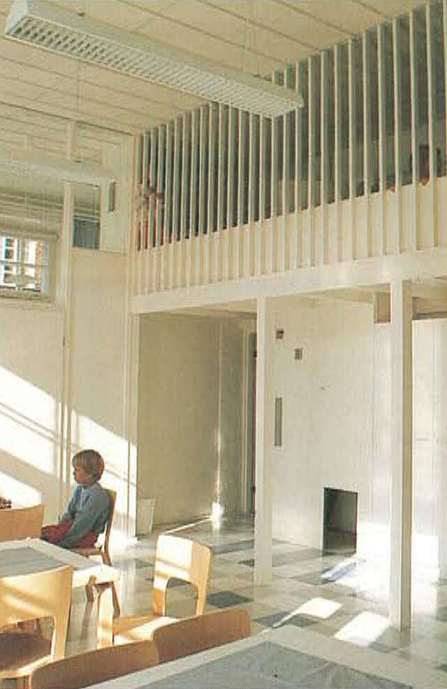 Interiors of the daycare centre