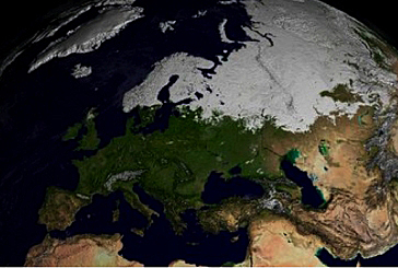 Eurooppa avaruudesta.